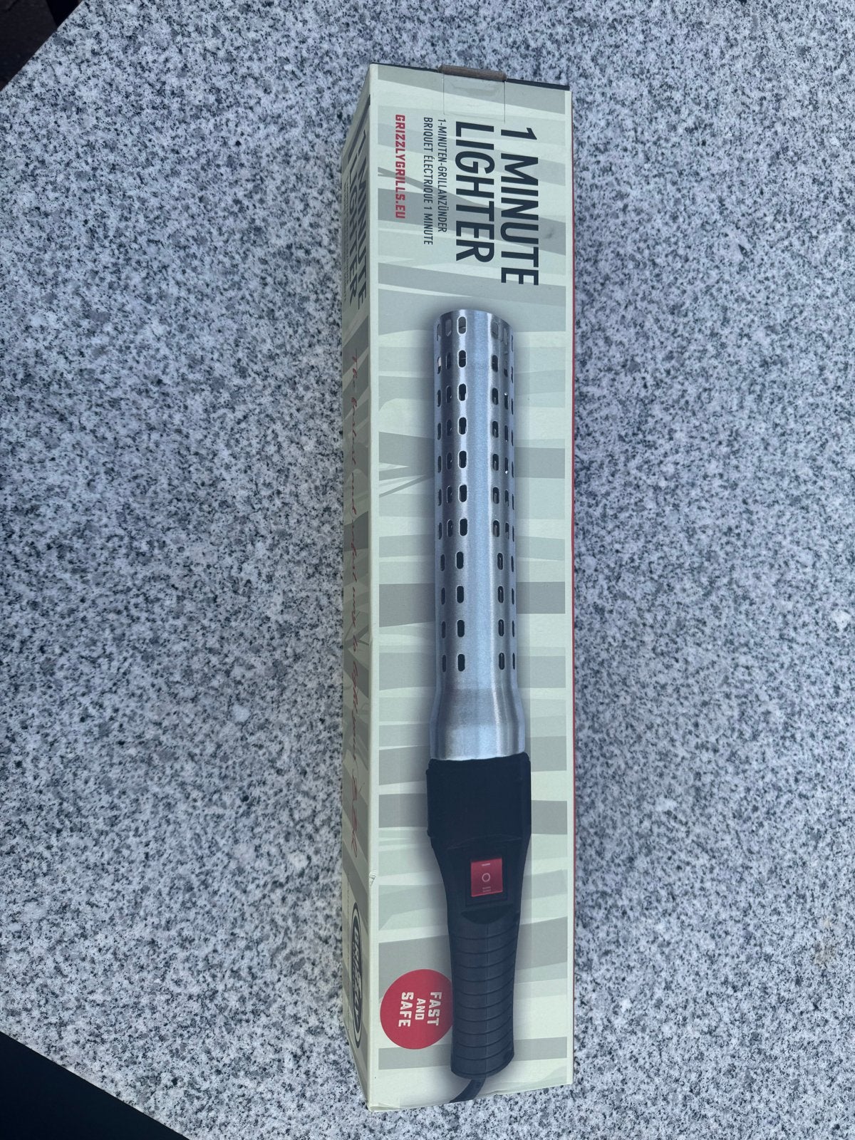 Grizzly Grill 1 Minute Lighter - Nieuw in doos!, Ophalen of Verzenden, Nieuw