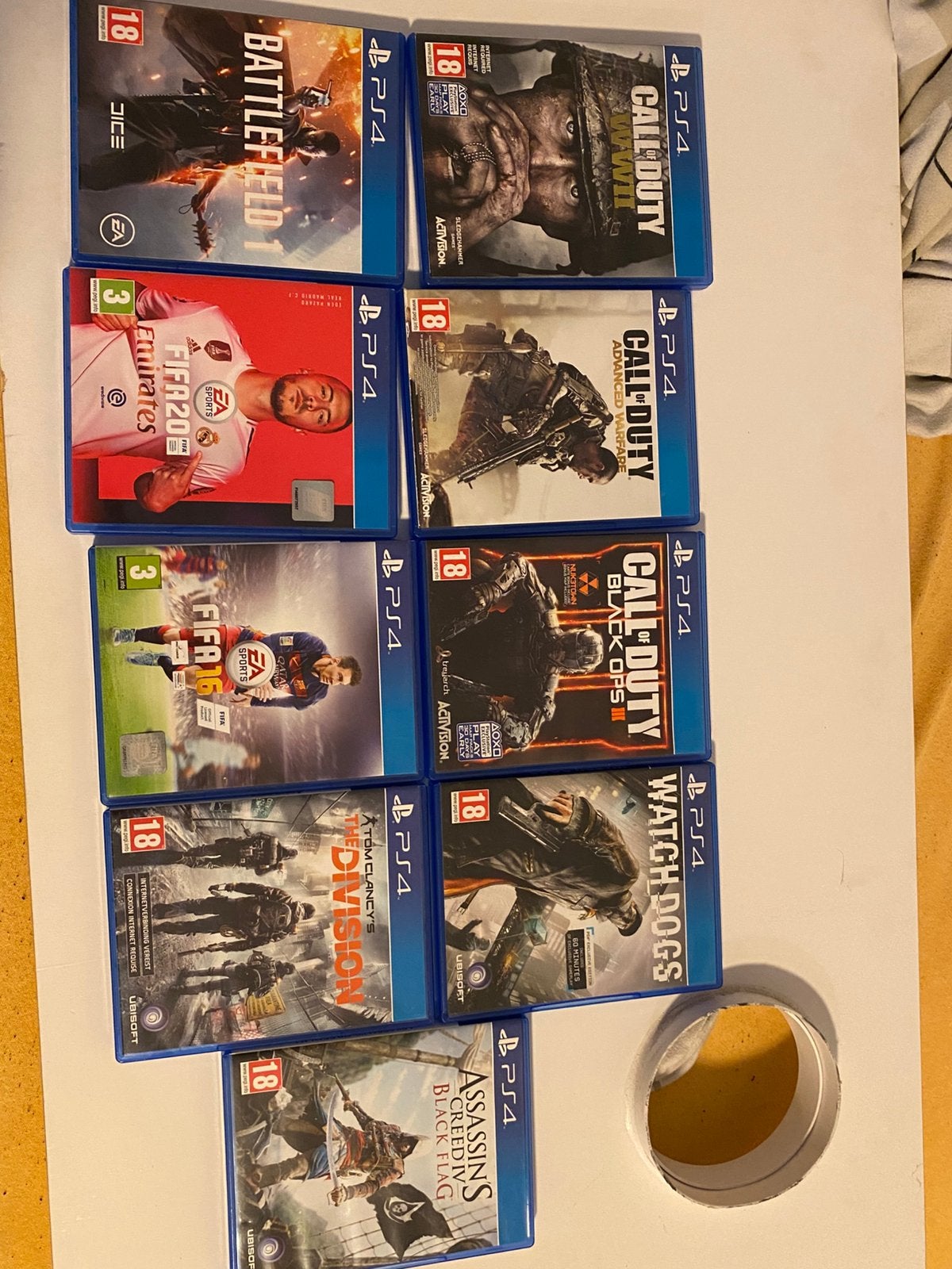 Ps4 games, 1 speler, Ophalen, Zo goed als nieuw, Vanaf 18 jaar