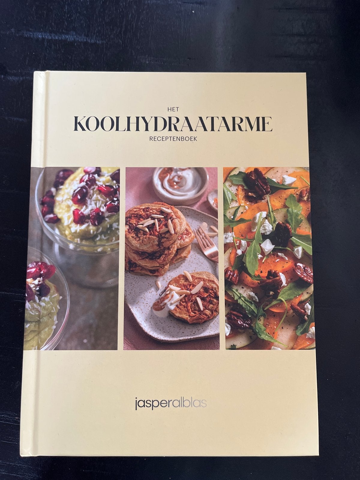 Het Koolhydraatarme Receptenboek - Jasper Alblas, Boeken, Kookboeken, Voorgerechten en Soepen, Ophalen of Verzenden, Zo goed als nieuw