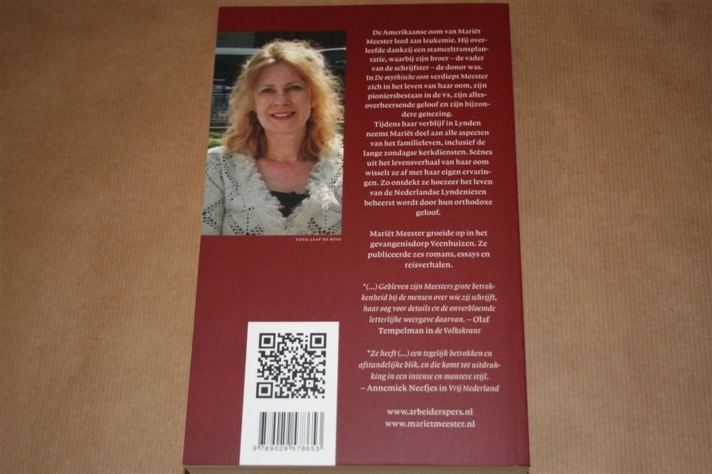 De mythische oom. Ned. immigranten in Amerika., Boeken, Ophalen of Verzenden, Zo goed als nieuw