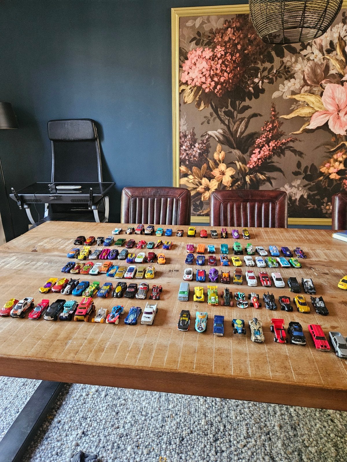 113 Hot Wheels met unieke items zoals Batmobile, Ophalen of Verzenden, Gebruikt