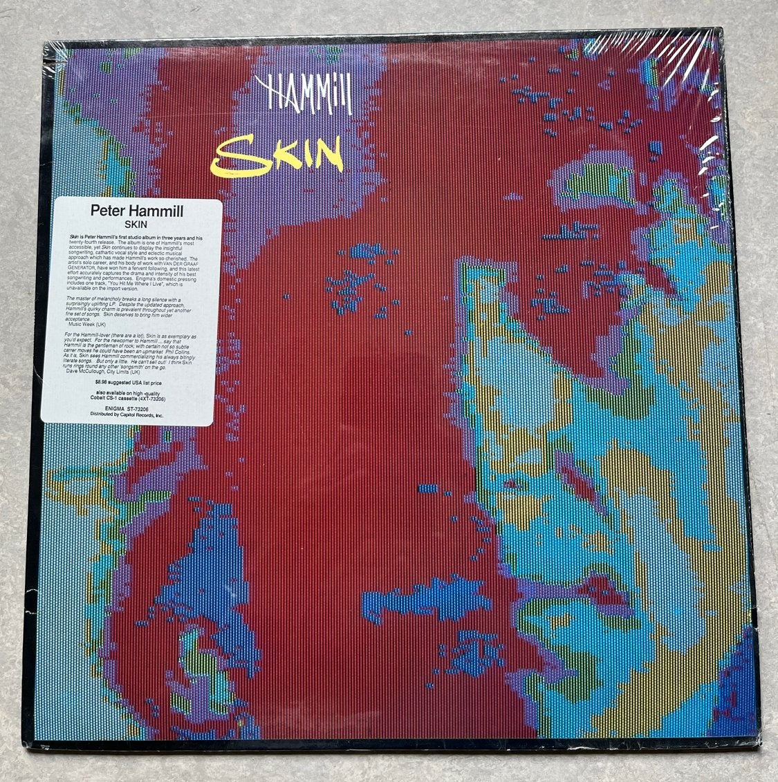 Peter Hammill - Skin (Vinyl/LP art/progrock), Progressive, Inclusief binnenhoes, 1980 - 1989, Ophalen of Verzenden