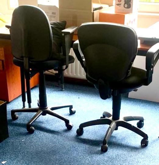 Bureaustoelen, Ophalen, Gebruikt, Zwart