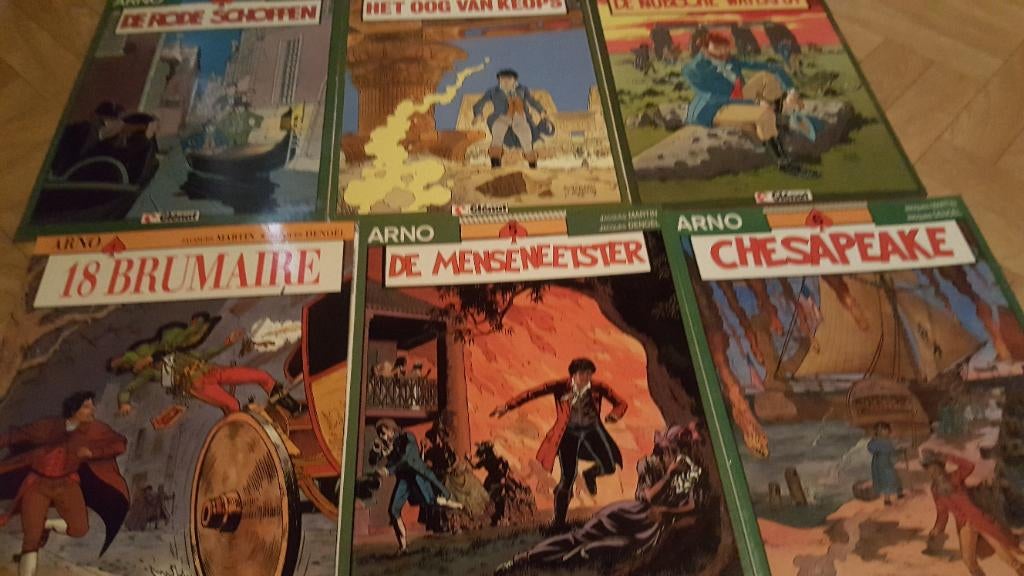 Arno, Boeken, Meerdere stripboeken, Ophalen of Verzenden, Zo goed als nieuw