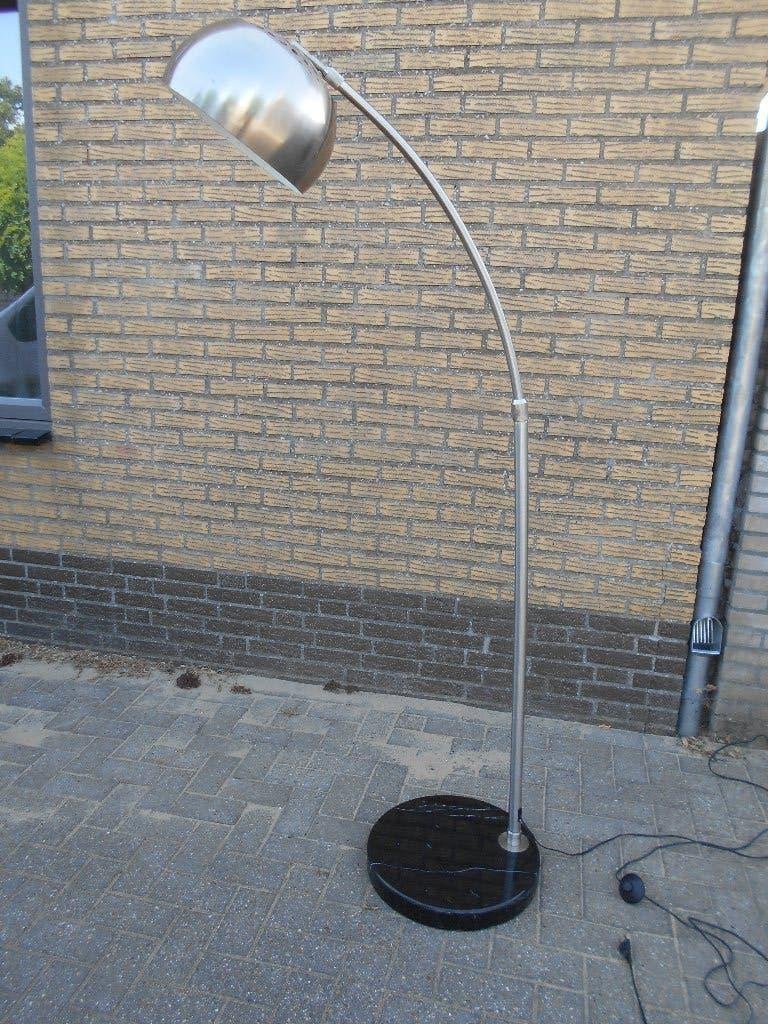 vintage vloerlamp, Ophalen, Gebruikt, E27 (groot), Metaal