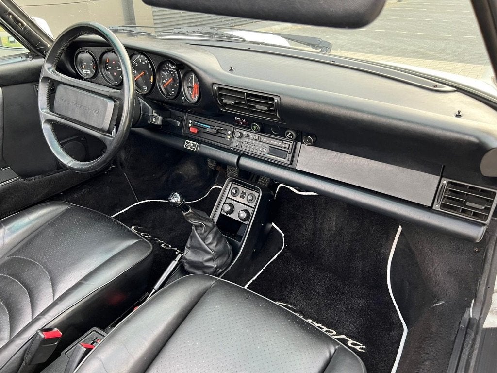Porsche 911 Carrera 3.2 1986 - Cabriolet - Grandprix wit, foto 7