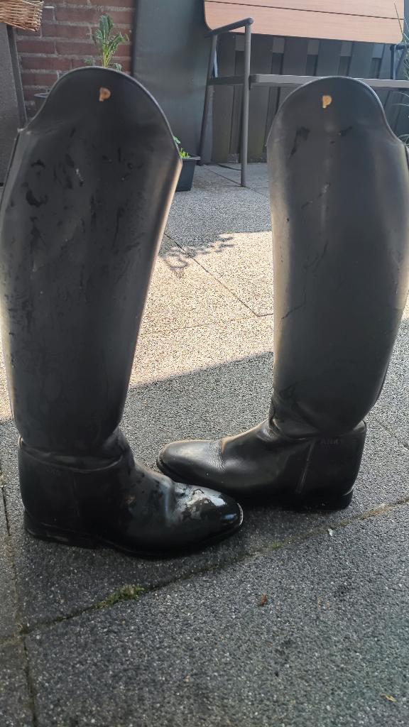 Leren paardrijlaarzen, Dieren en Toebehoren, Paardrijkleding, Gebruikt, Schoeisel, Dressuur, Ophalen of Verzenden