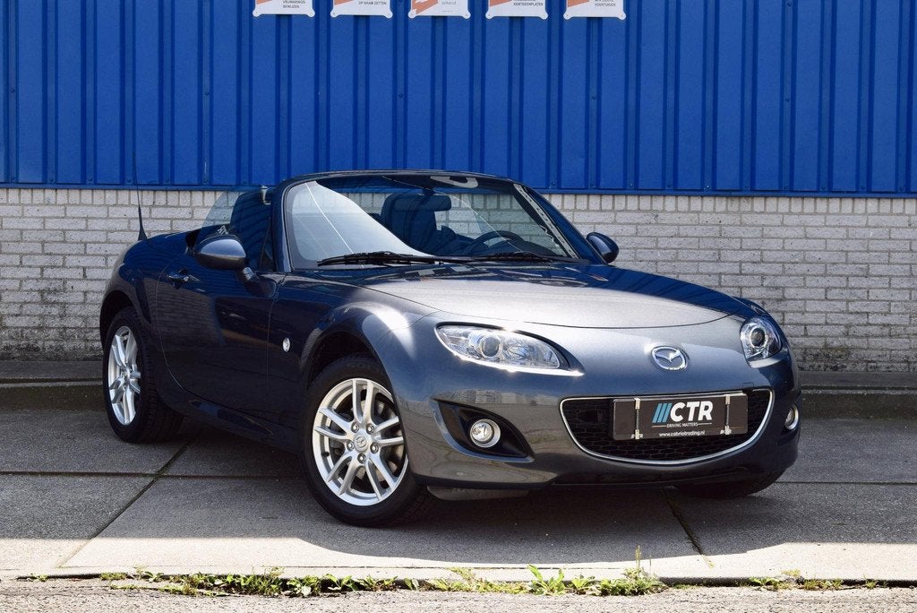Mazda MX-5 1.8 TS+ Roadster Coupe, Auto's, Mazda, Gebruikt, Zwart, 4 cilinders, Cabriolet