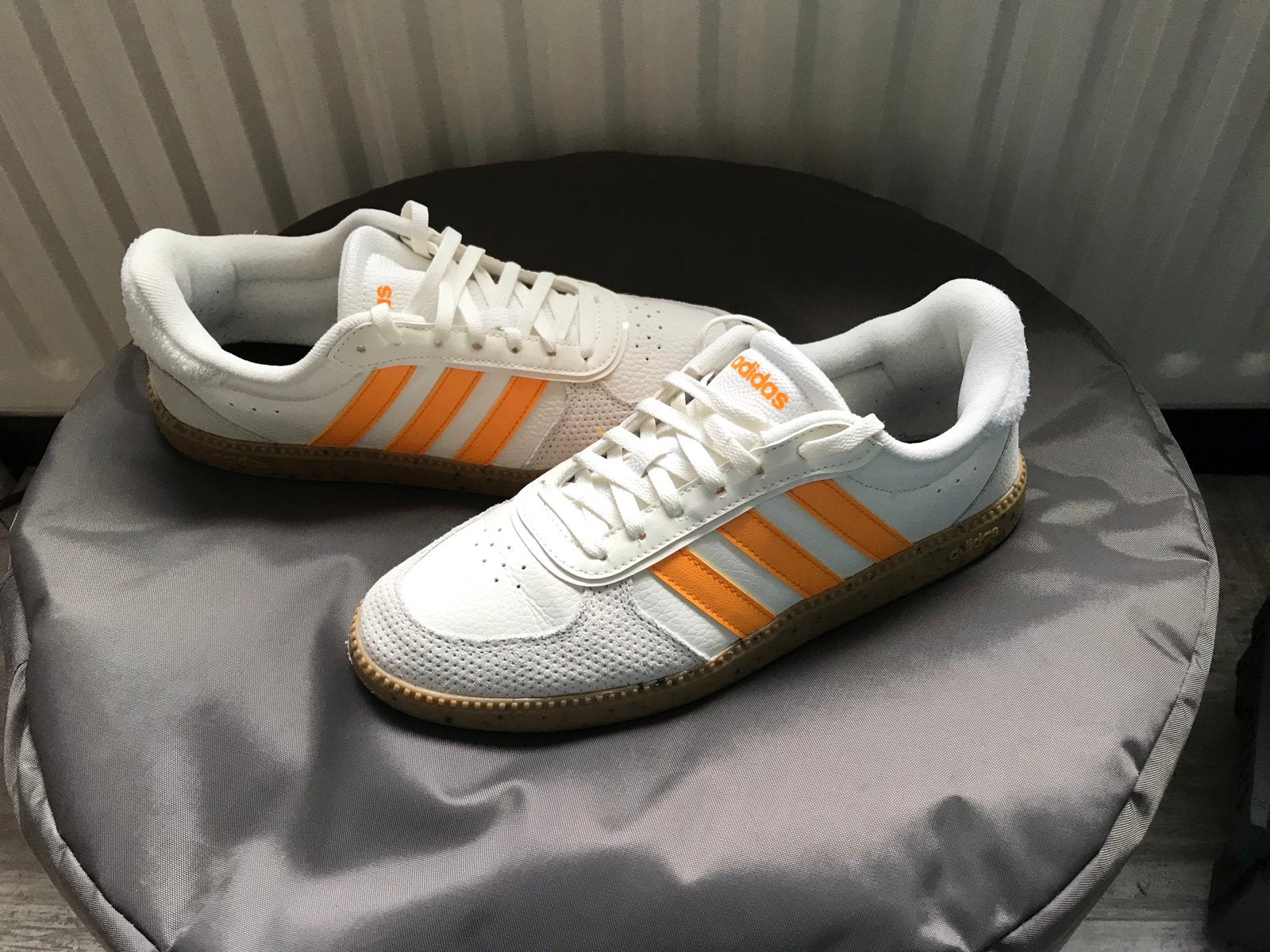 Adidas Breaknet Sleek Sneakers Maat 40 2/3, Ophalen, Zo goed als nieuw, Wit, Sneakers of Gympen