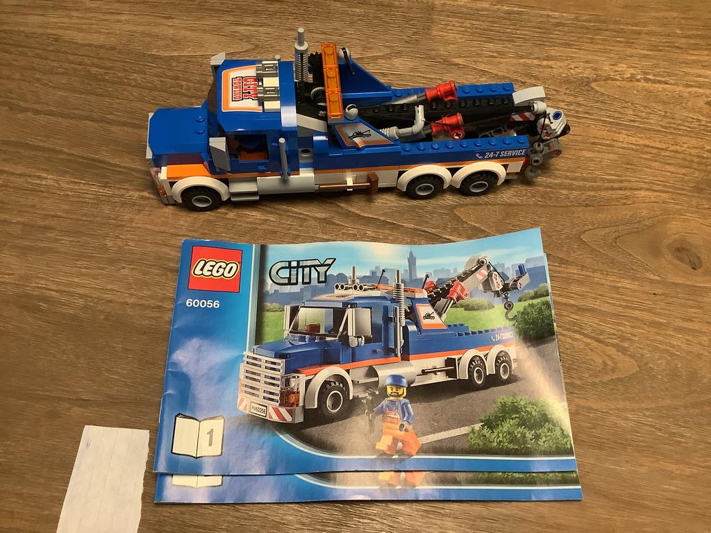 60056 lego sleepwagen, Ophalen of Verzenden, Zo goed als nieuw
