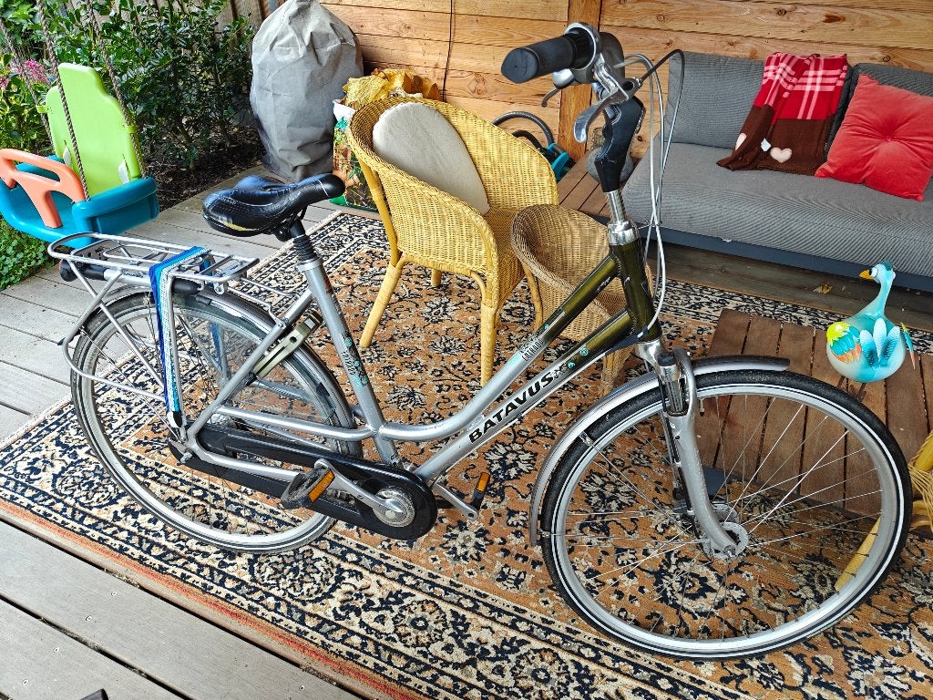 Te koop tweede hands damesfiets - Batavus, Ophalen, Versnellingen, Batavus, Trommelrem