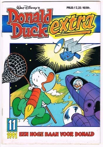 Donald Duck Extra - 1991 - 2000 - 2001, Boeken, Eén stripboek, Ophalen of Verzenden, Gelezen