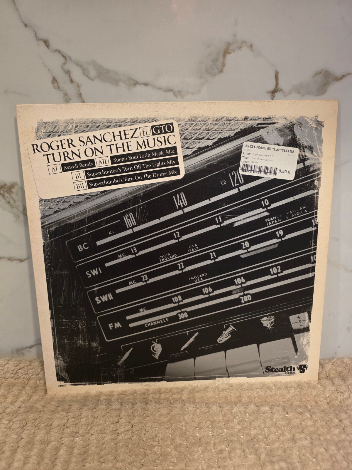 Roger Sanchez ft. GTO – Turn On The Music (12”, 2005), Ophalen of Verzenden
