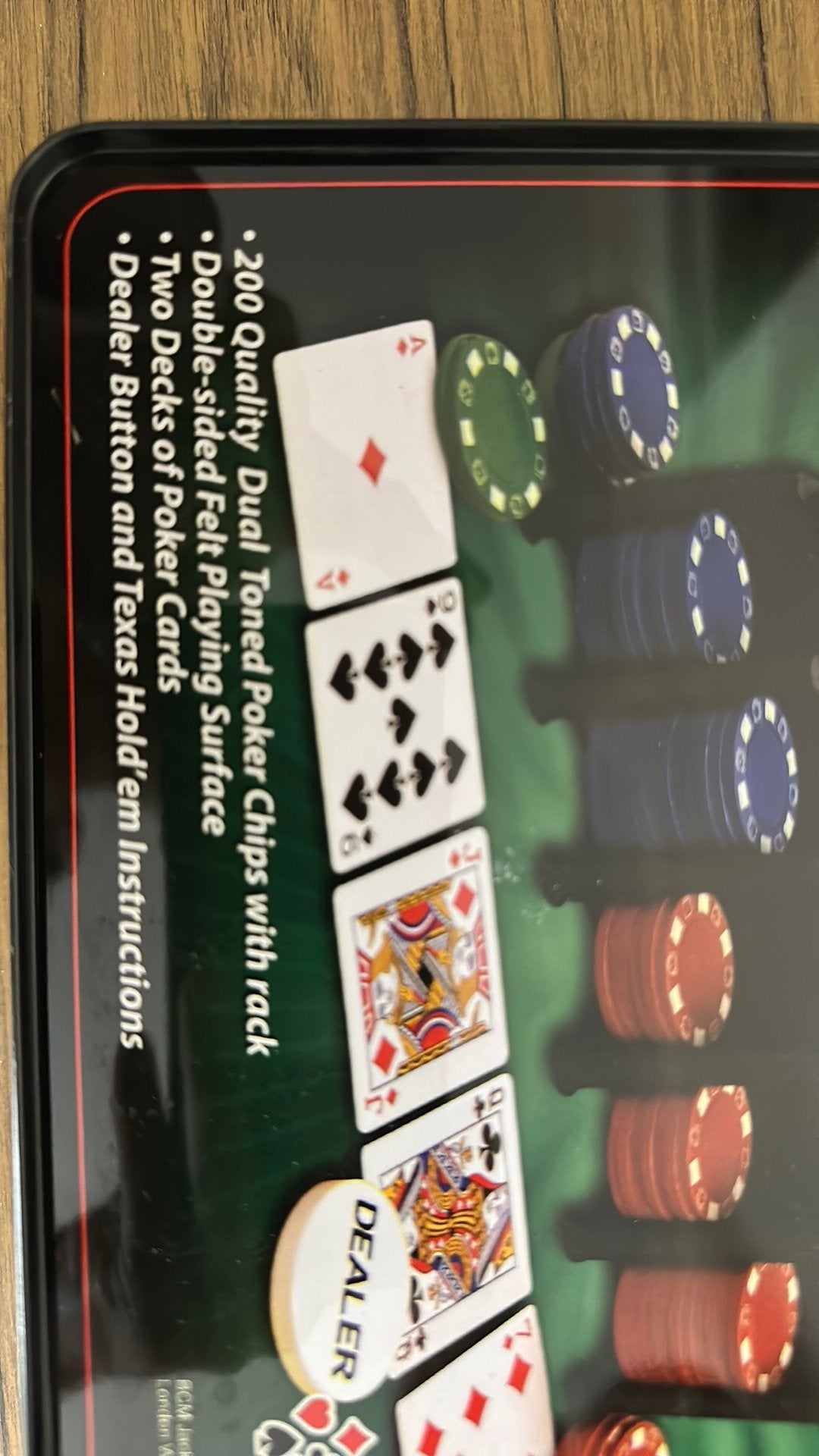 Speldoos Pokerset, Ophalen of Verzenden, Nieuw