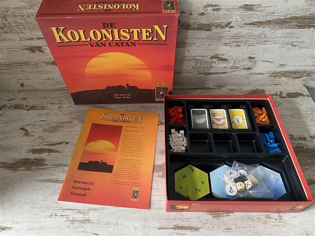 Kolonisten van Catan basisspel houten versie [s451], Verzenden, Zo goed als nieuw