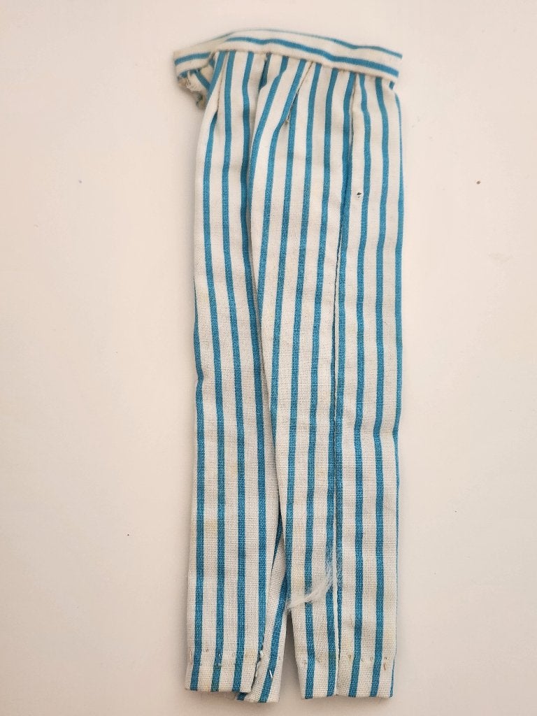 Barbie - gestreepte broek - Vintage, Ophalen of Verzenden, Gebruikt, Barbie