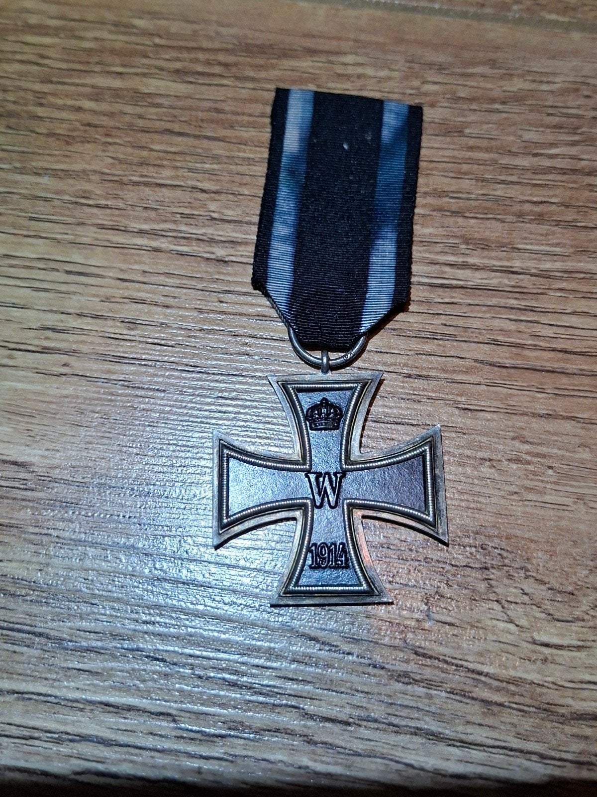 EK2 Duitse ijzeren kruis WW1 "KO" Berlin, Ophalen of Verzenden, Landmacht, Duitsland, Lintje, Medaille of Wings