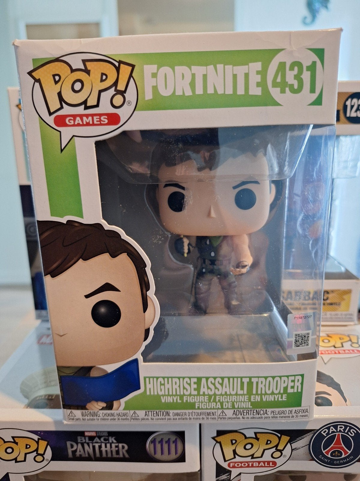 Funko Pop! Fortnite Highrise Assault Trooper #431, Ophalen, Zo goed als nieuw