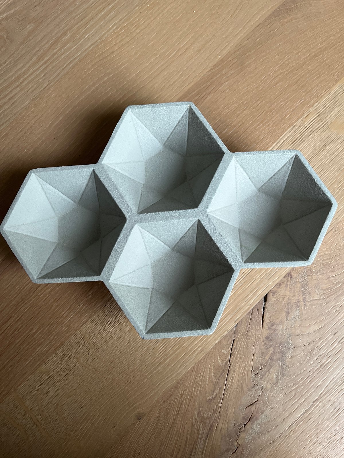 Decoratief Hexagon schaaltje, Schaal, Ophalen of Verzenden, Zo goed als nieuw, Overige vormen