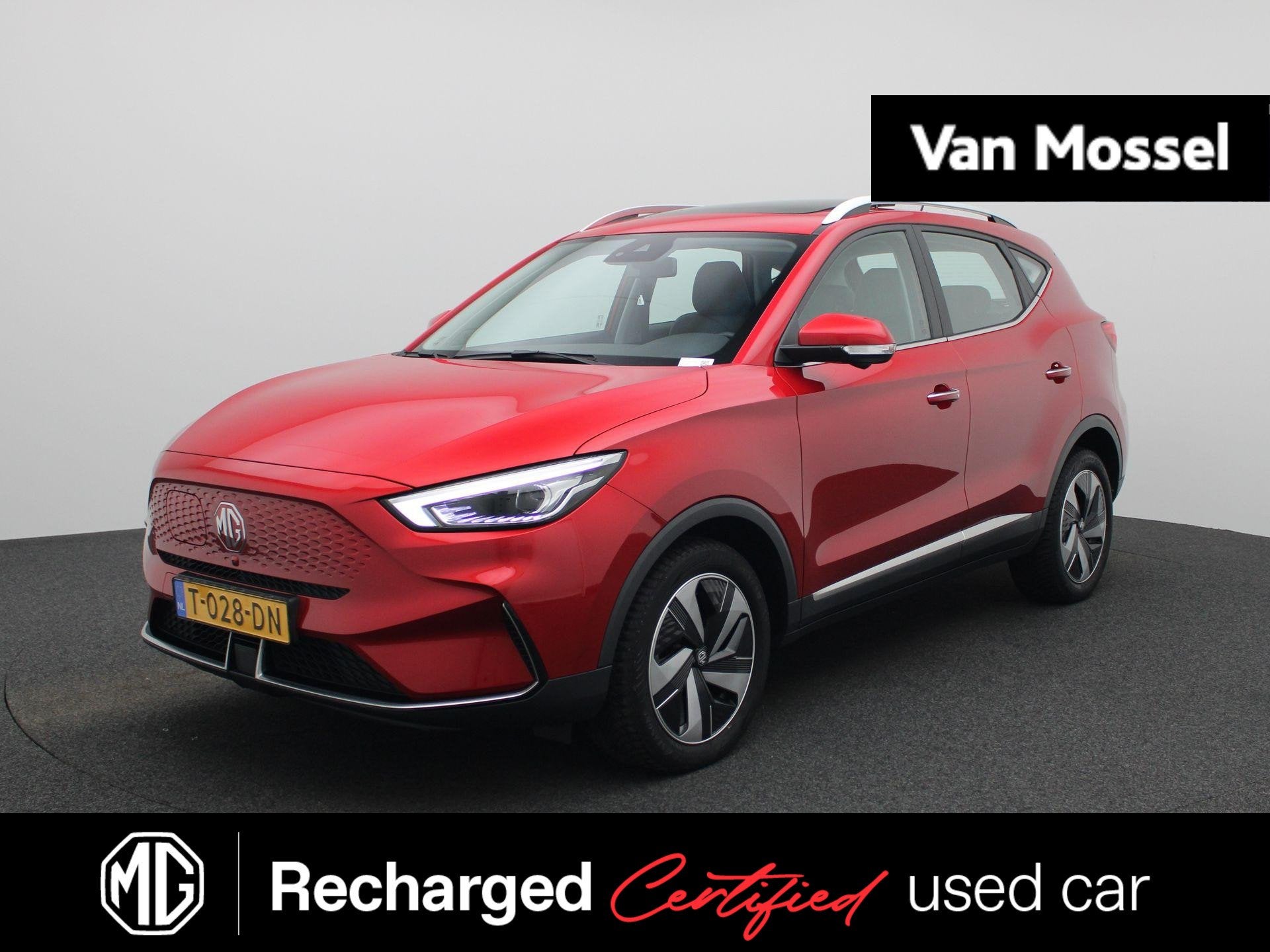 MG ZS EV EV Long Range Luxury 70 kWh | 1e-EIG. | WLTP 440 KM, Auto's, MG, Gebruikt, Zwart, ZS, Origineel Nederlands