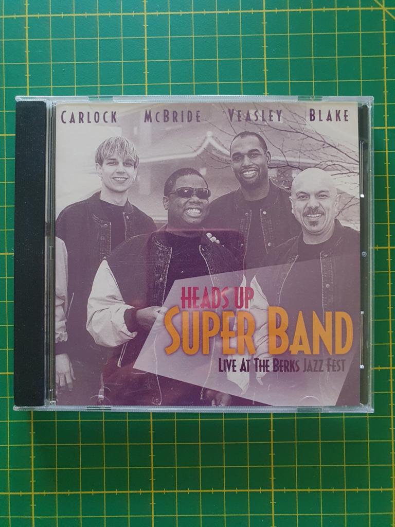 CD Heads Up Super Band 'Live at the Berks Jazz Fest', Ophalen of Verzenden, Zo goed als nieuw, Jazz