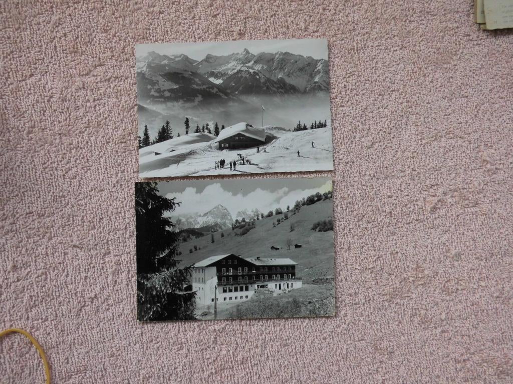 Oostenrijk 2 maal, Ophalen of Verzenden, 1940 tot 1960, Gelopen, Oostenrijk