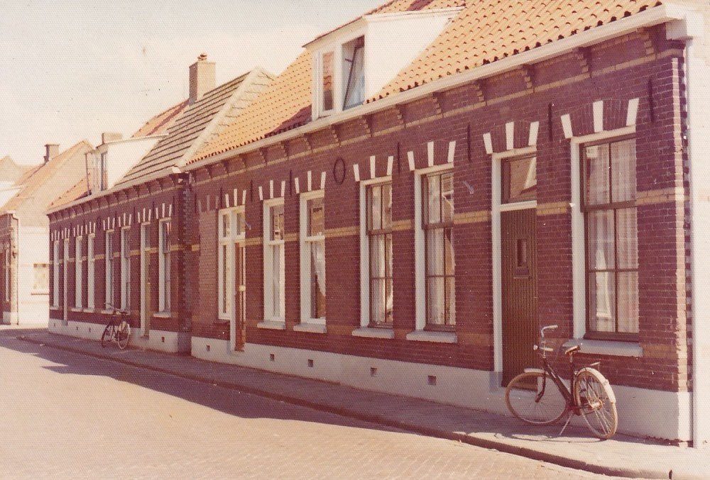 729H foto Genemuiden Achterstraat, Ophalen of Verzenden, 1960 tot 1980, Ongelopen, Overijssel