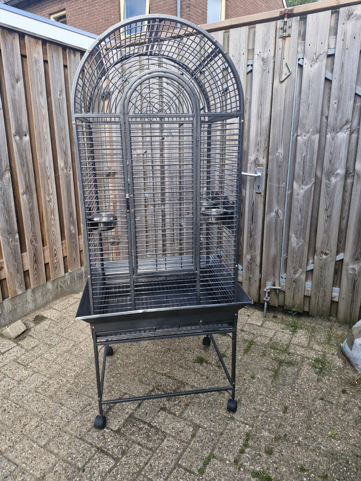 keddock papegaaien kooi, Ophalen, Gebruikt, Metaal, Vogelkooi