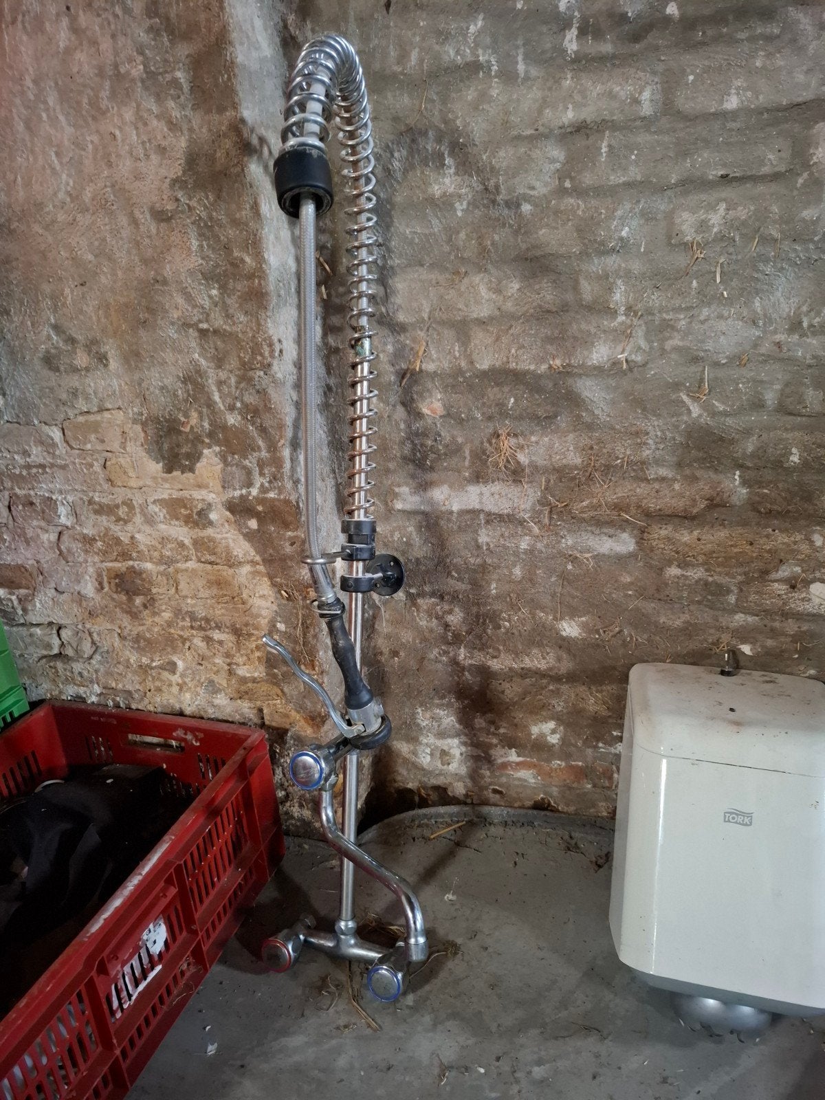 Afwaskraan met Spiraalveer voor in de horeca, Ophalen of Verzenden