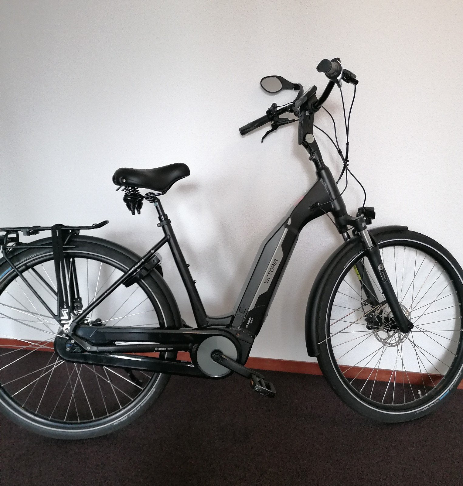 Victoria Tresalo 3  E-Trekkingfiets zo goed als nieuw, Zo goed als nieuw, 51 tot 55 cm, 50 km per accu of meer, Ophalen