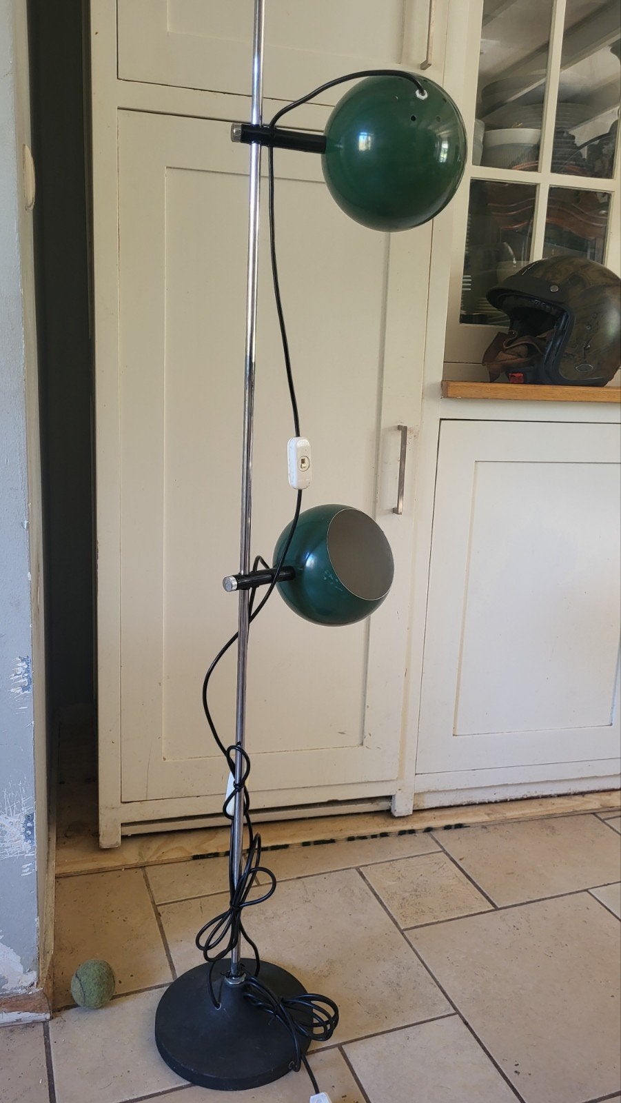 vintage Herda (Gepo Hala) Eye bol lamp 1960

nette staat ver, Ophalen, Metaal, Vintage gepo hala dijkstra, 150 tot 200 cm