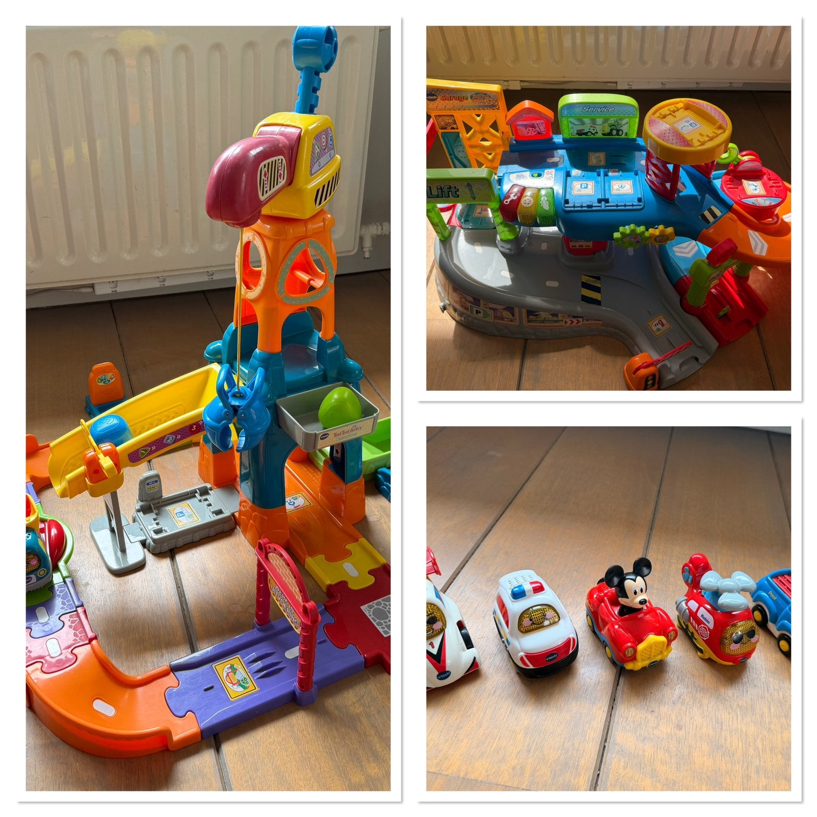Geweldige combiset VTech Toet Toet Auto's, Ophalen, Zo goed als nieuw, 2 tot 4 jaar