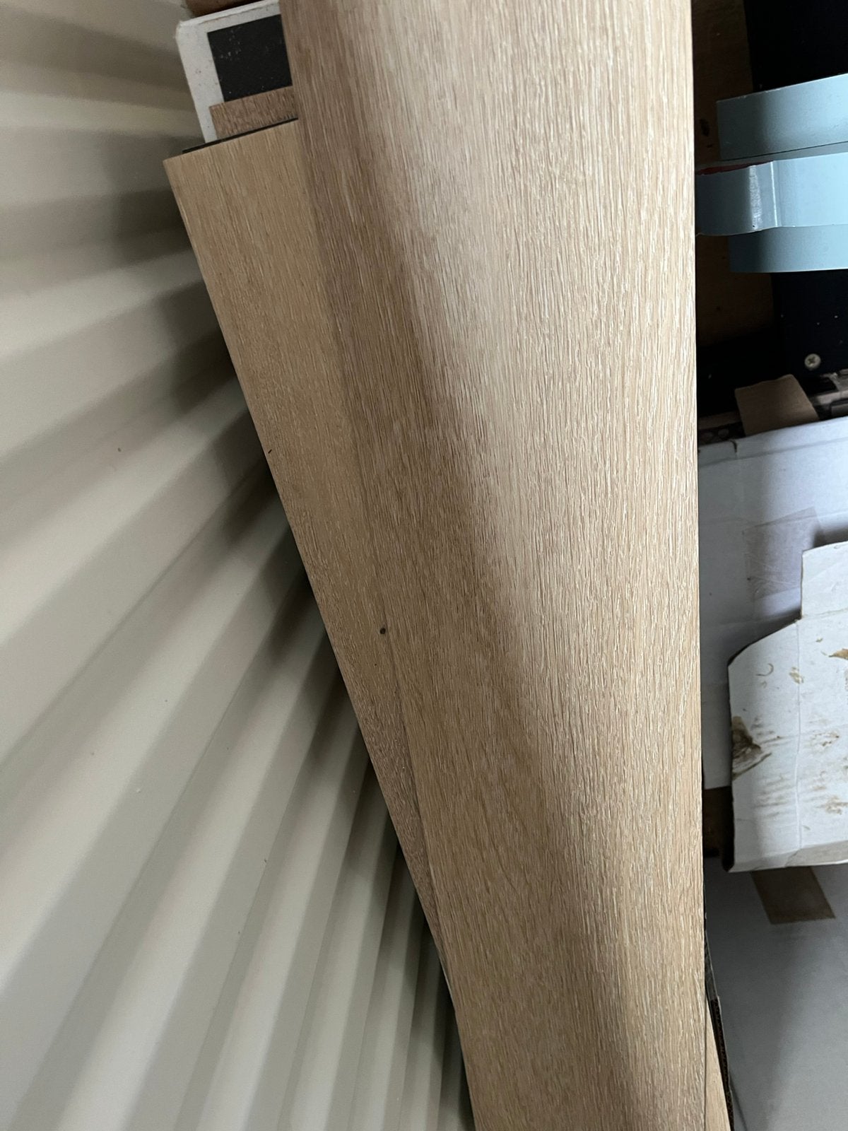 Ambiant Spigato Visgraat Beige 3504 - plak pvc, Ophalen, Zo goed als nieuw, Beige