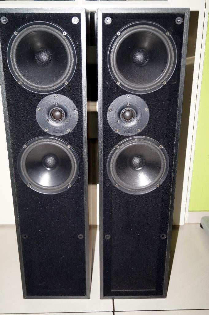 Dali 104 Luidsprekers, Gebruikt, 60 tot 120 watt, Front, Rear of Stereo speakers, Ophalen