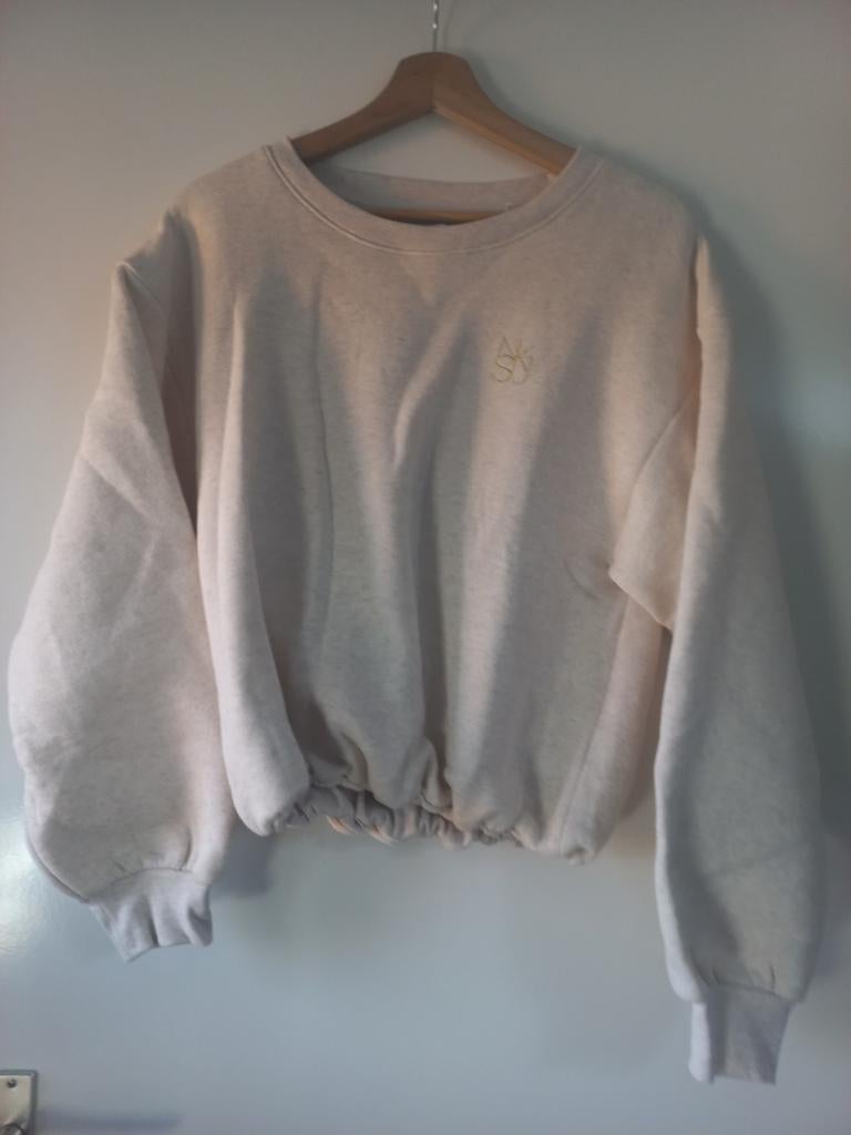 Nukus trui maat L - Comfortabele en stijlvolle sweater, Beige, Maat 42/44 (L), Ophalen of Verzenden, Nukus
