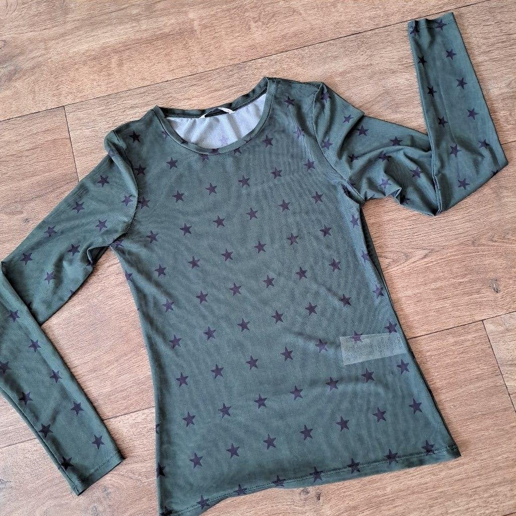 longsleeve groen mt 176, Meisje, Only, Ophalen of Verzenden, Zo goed als nieuw
