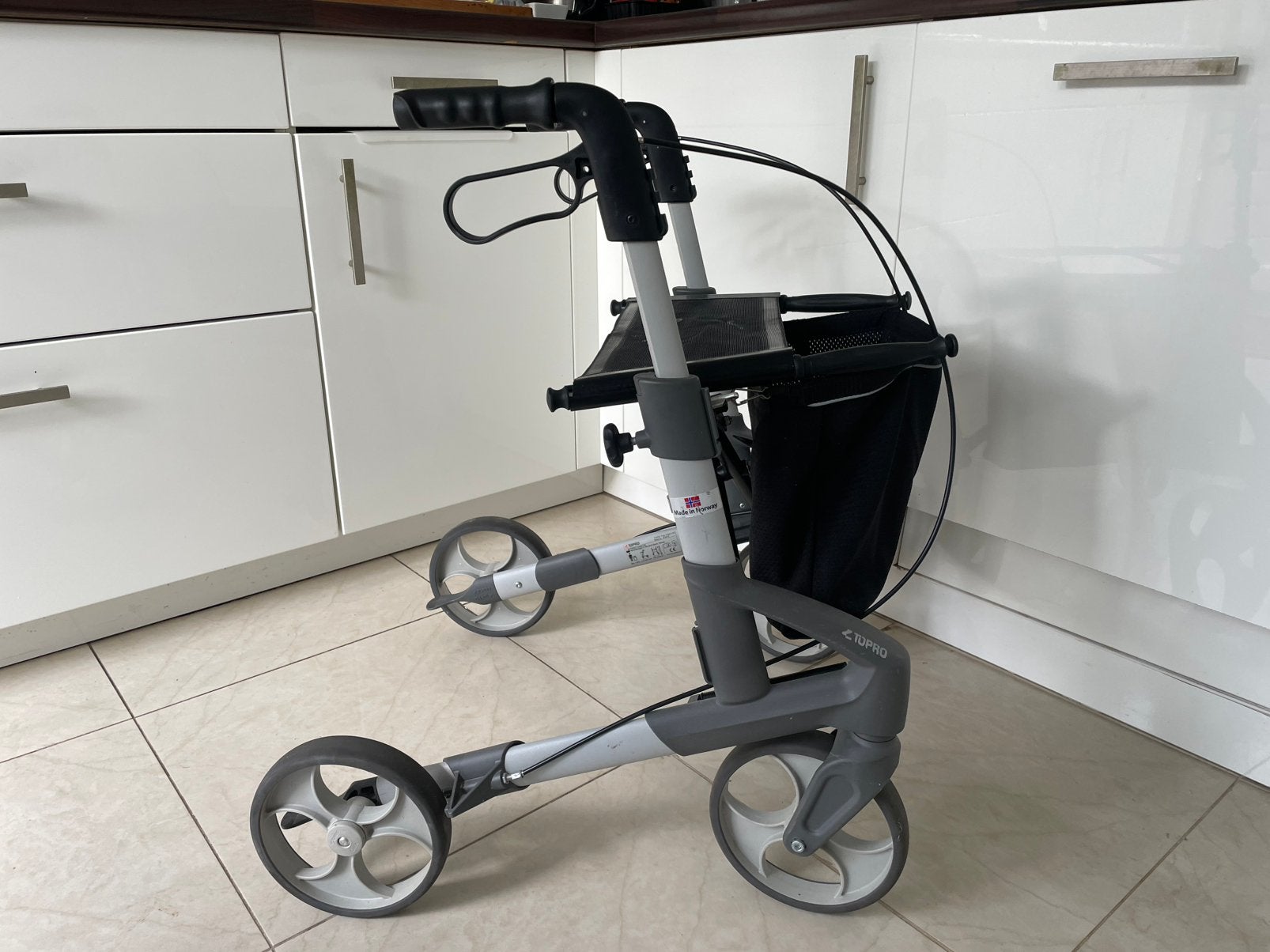 Rollator topro oreginal.  S, Ophalen, Lichtgewicht, Zo goed als nieuw