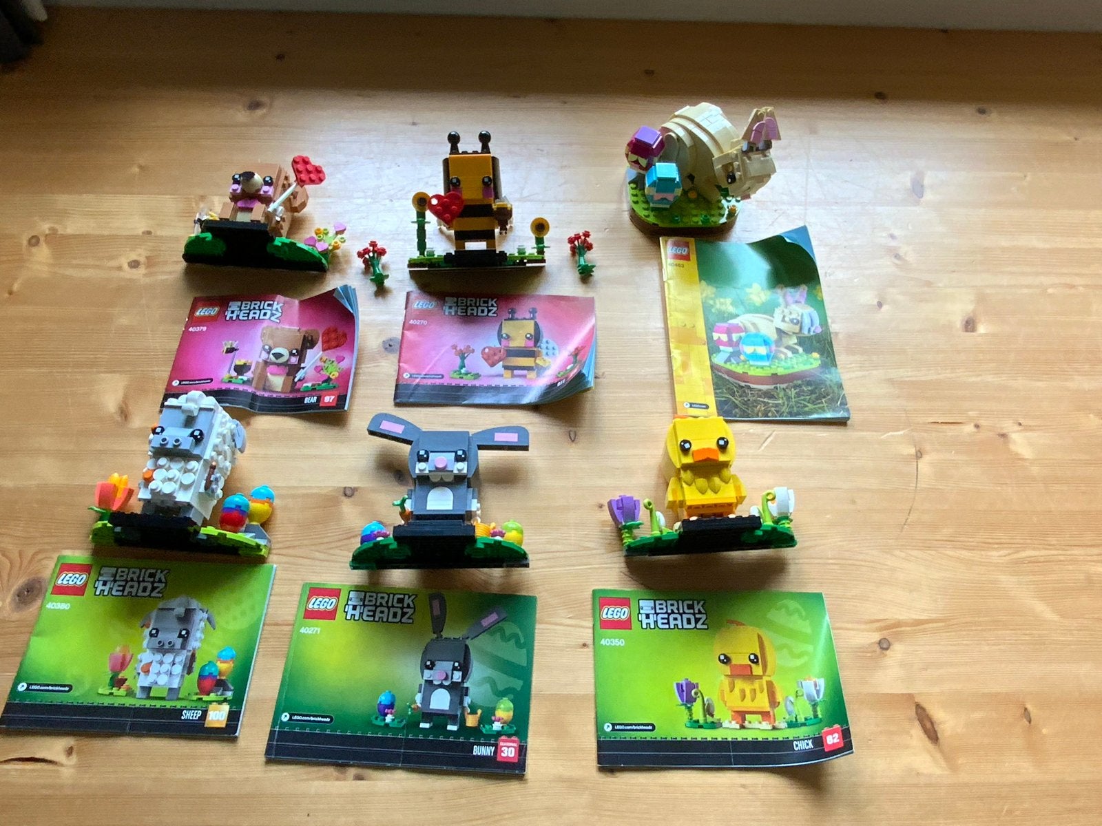 Lego BrickHeadz Pasen en Valentijn set (6 stuks), Ophalen of Verzenden, Zo goed als nieuw, Overige merken