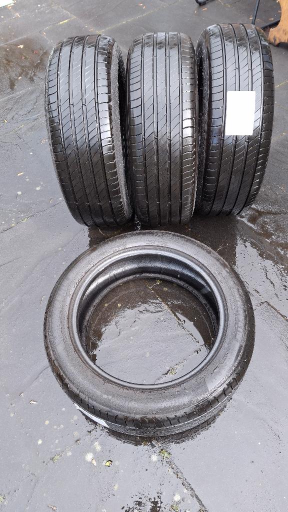 4 xMichelin Primacy4 zomerbanden 205-55-17, Auto-onderdelen, Banden en Velgen, Ophalen, Gebruikt, 17 inch, 205 mm