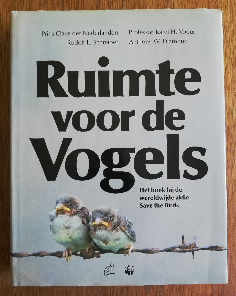 Ruimte voor de vogels - Prins Claus, Rudolf L. Schreiber, Ophalen of Verzenden, Gelezen, Vogels