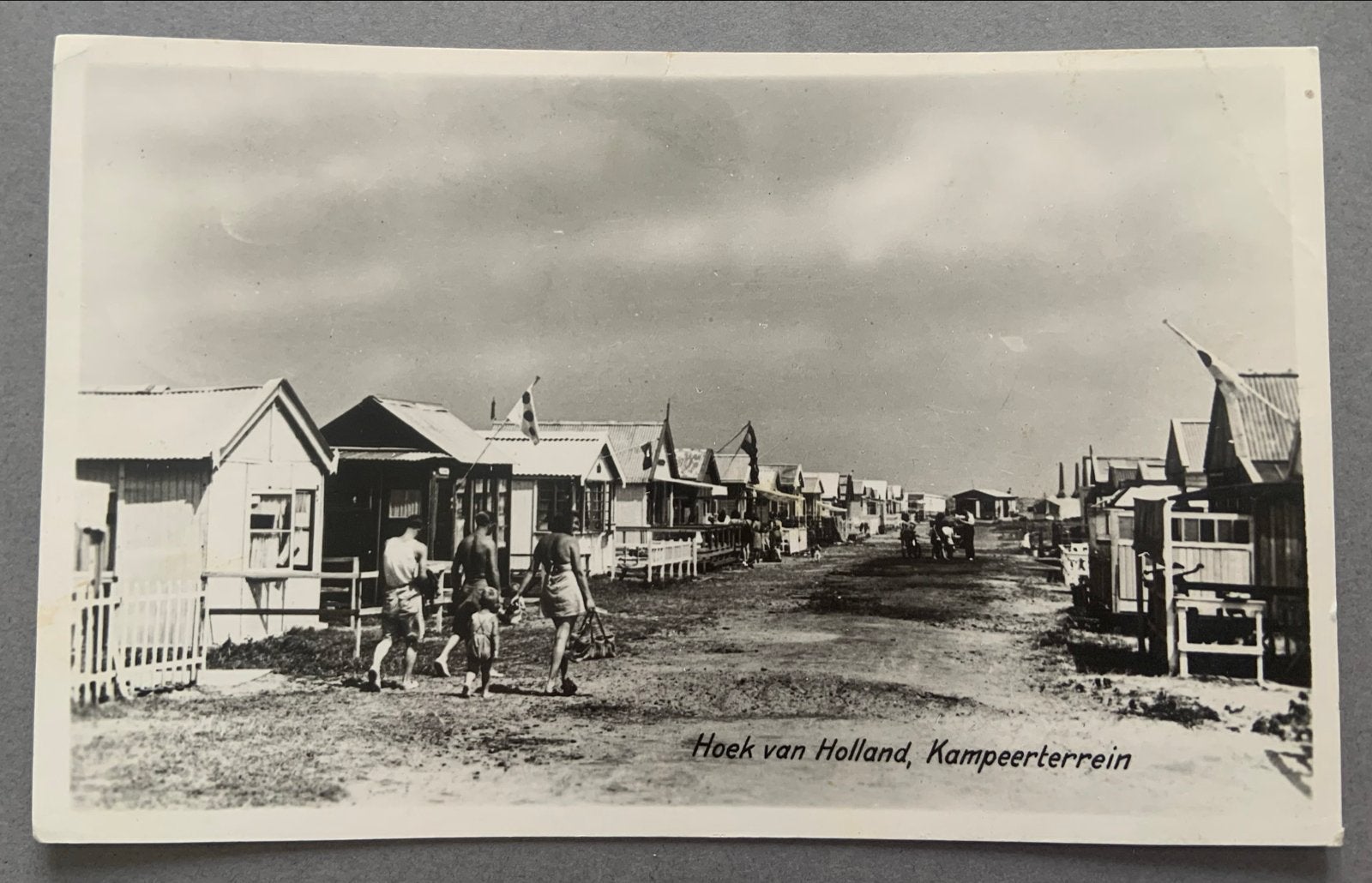 Hoek van Holland Kampeerterrein 1948, Verzenden, 1940 tot 1960, Gelopen, Zuid-Holland