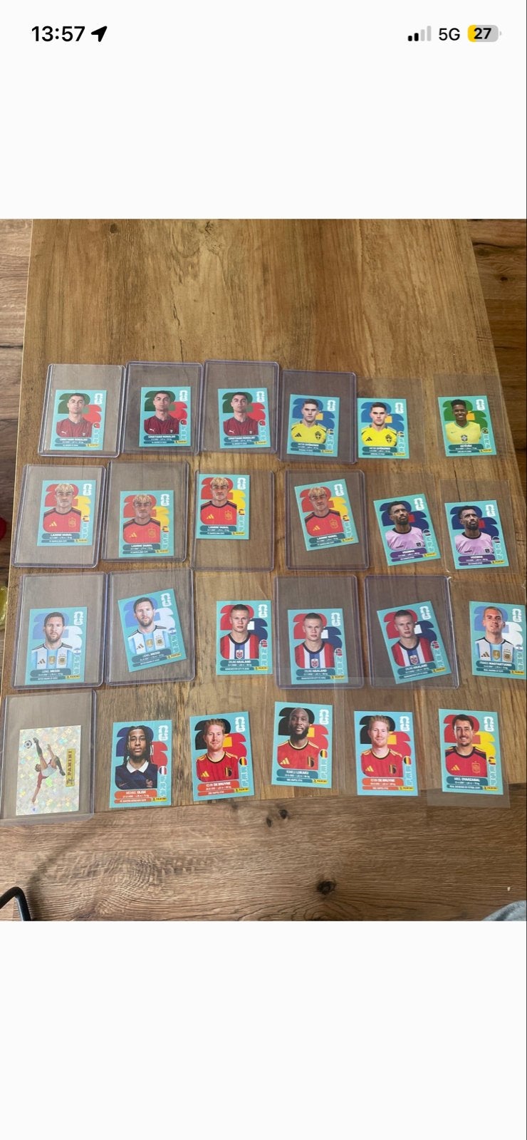 Panini WK 2026  Voetbalplaatjes - Diverse Speler, Ophalen of Verzenden, Zo goed als nieuw, Buitenlandse clubs, Spelerskaart