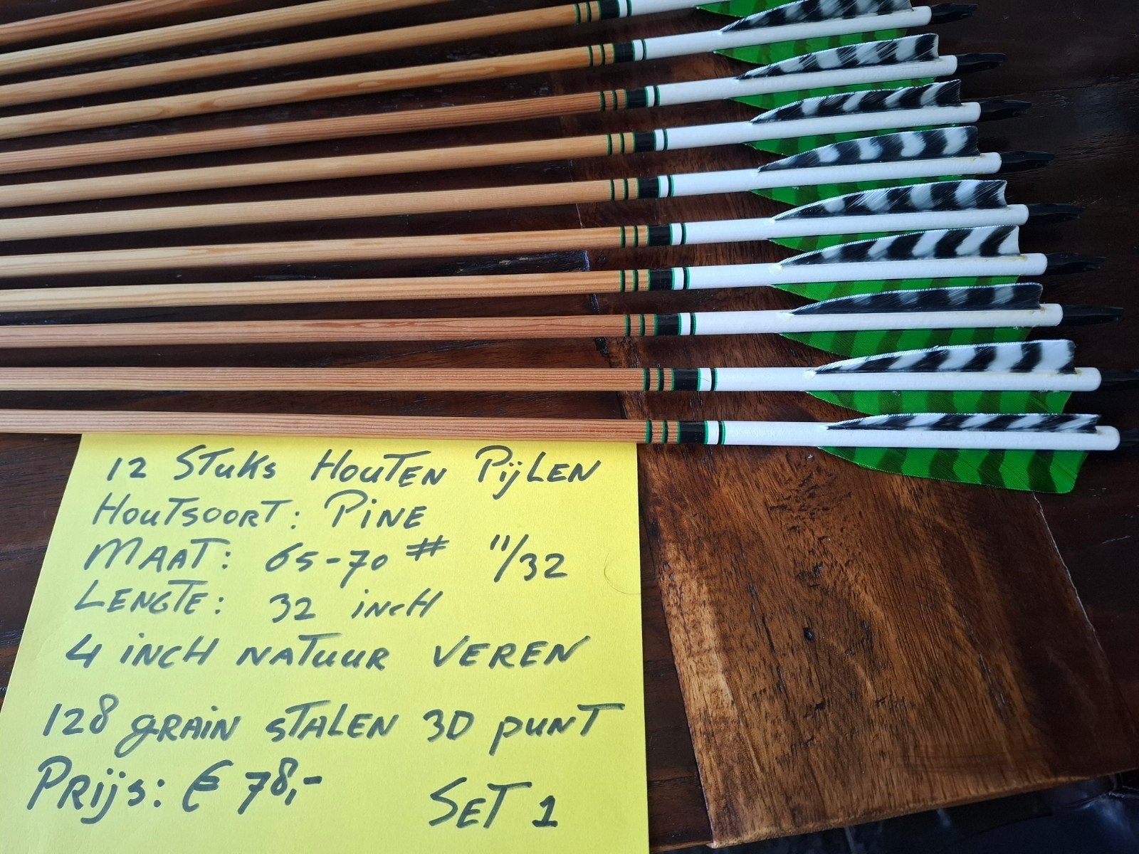 Handboog pijlen sets, Sport en Fitness, Handboogschieten, Ophalen of Verzenden, Nieuw, Pijlen