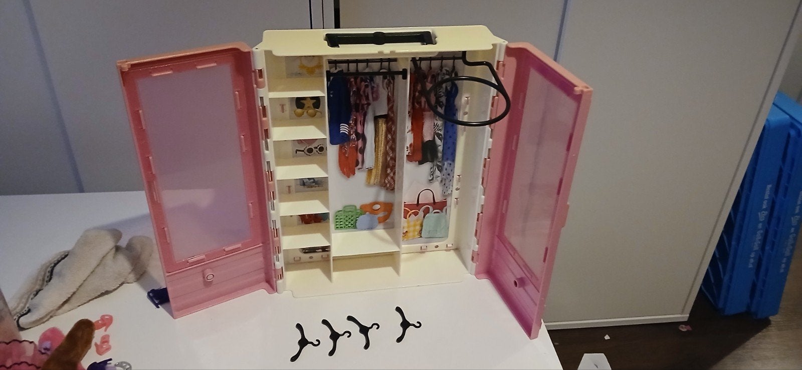 Barbie kledingkast, Ophalen of Verzenden, Gebruikt, Barbie