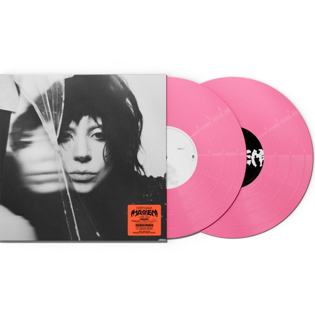 NIEUW SEALED Lady Gaga Mayhem Pink Vinyl 2LP, Merch, Speciale editie, 12 inch, Nieuw in verpakking, Dubbel-LP