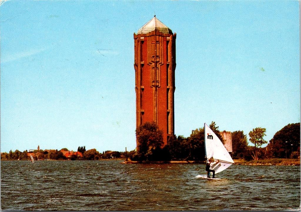 Aalsmeer - 8 ansichtkaarten Westeinderplassen bloemenveiling, Verzenden, 1960 tot 1980, Gelopen, Noord-Holland