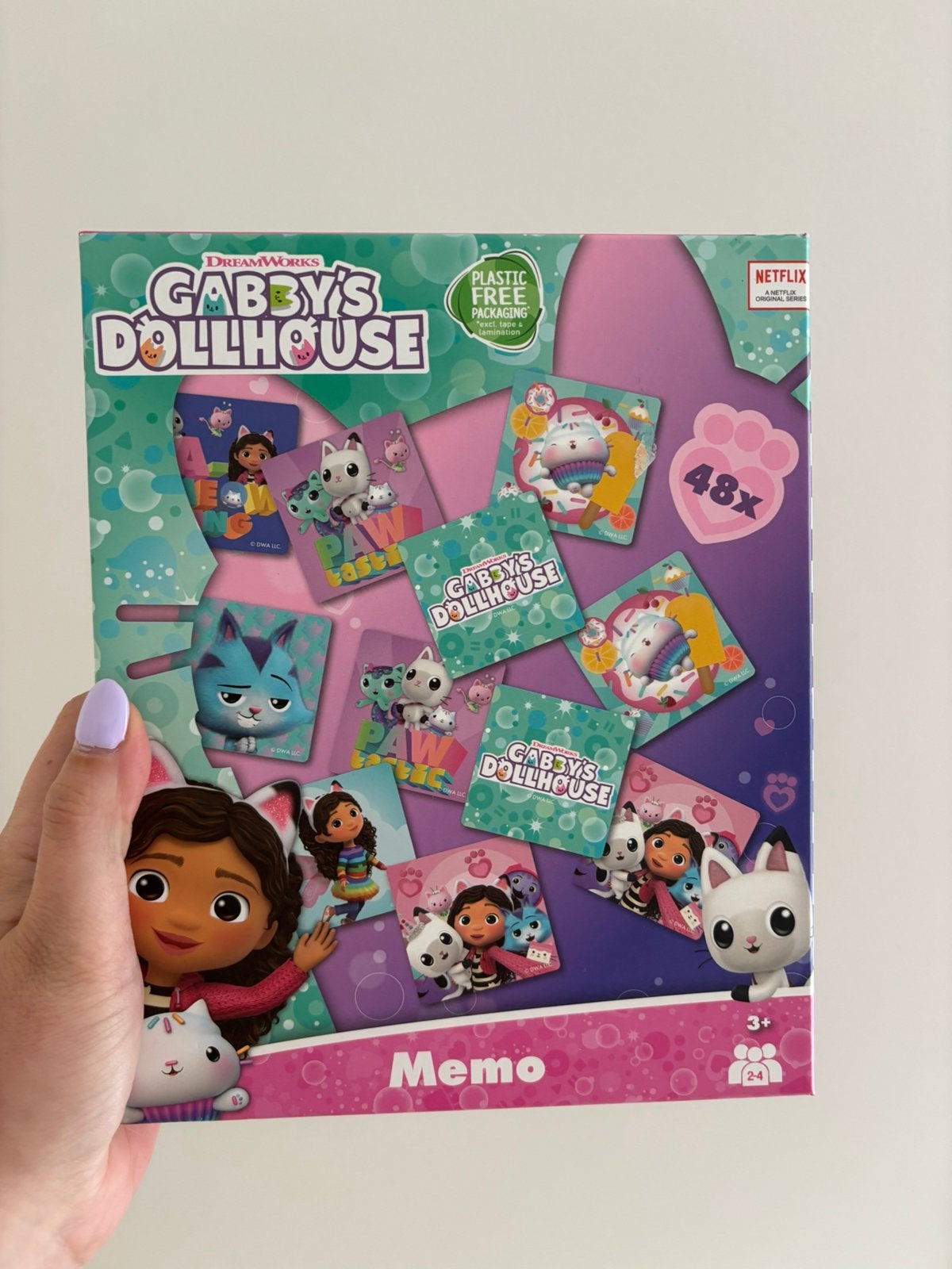Gabbys poppenhuis memo spel, Ophalen of Verzenden, Zo goed als nieuw
