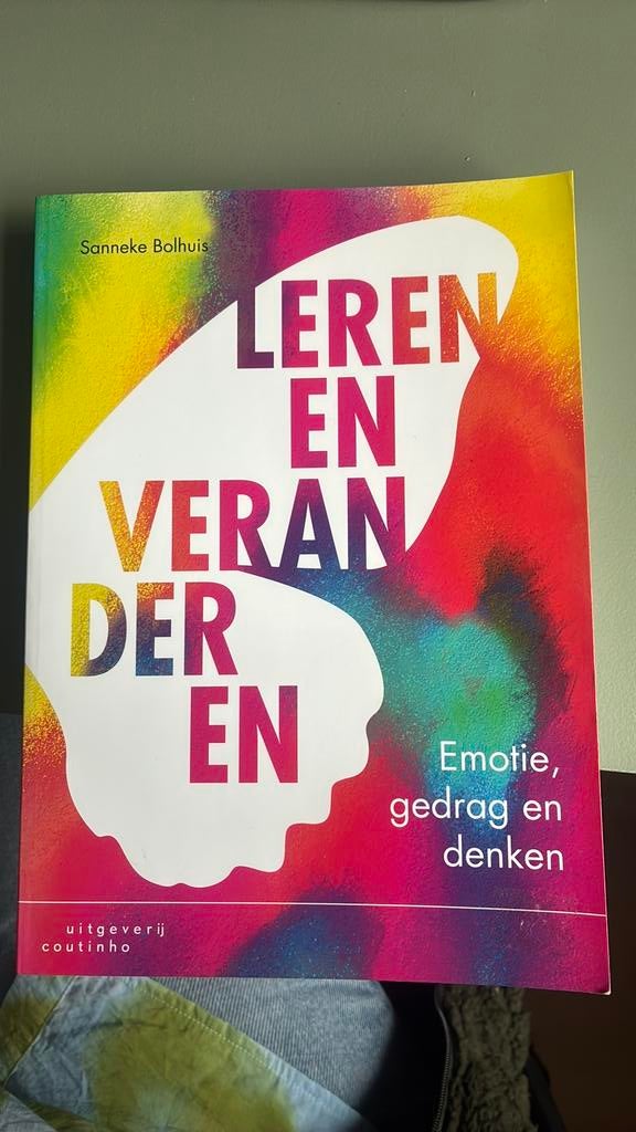 Sanneke Bolhuis - Leren en veranderen, Ophalen of Verzenden, Zo goed als nieuw