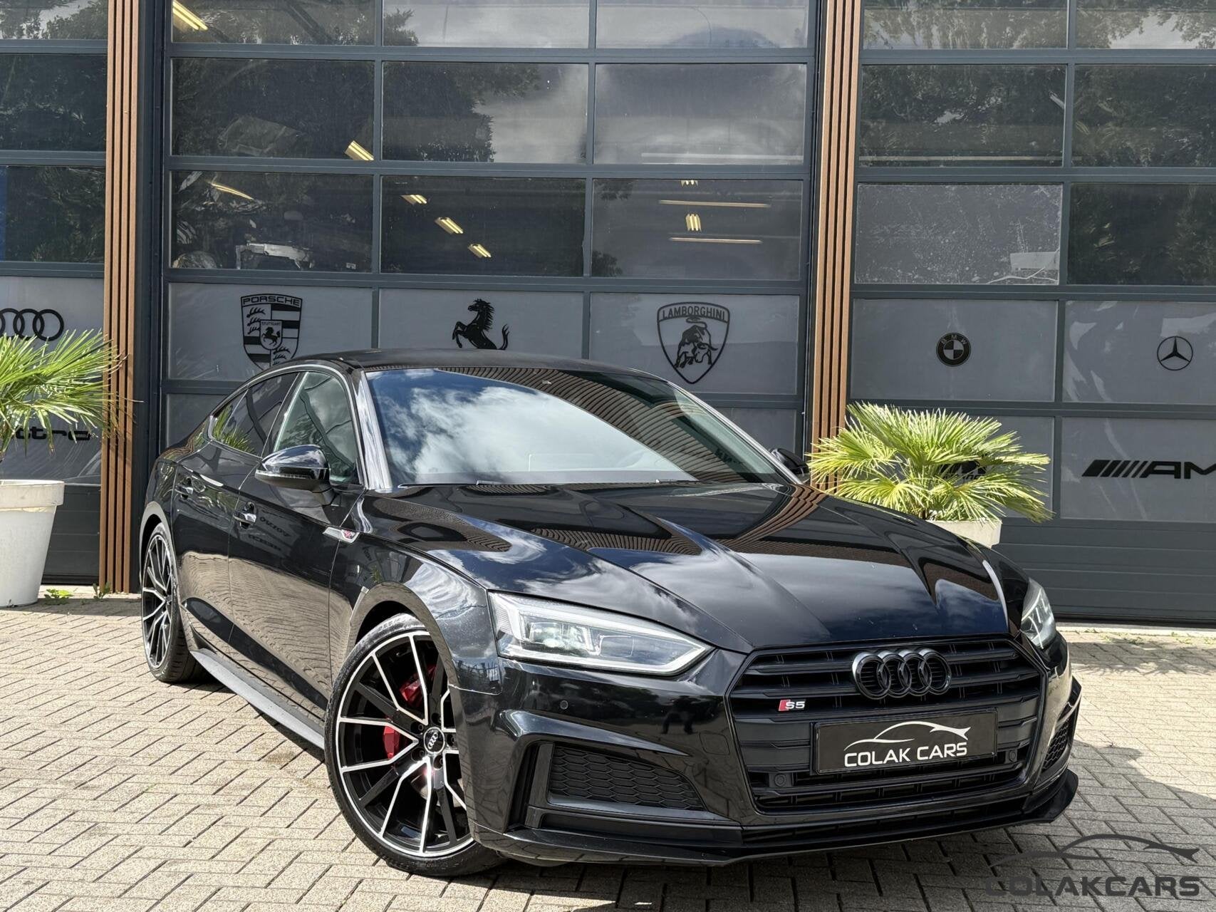 Audi S5 3.0 TFSI quattro Pro Line Plus|B&O|Massage|Garantie!, Auto's, Gebruikt, Euro 6, 2995 cc, Zwart