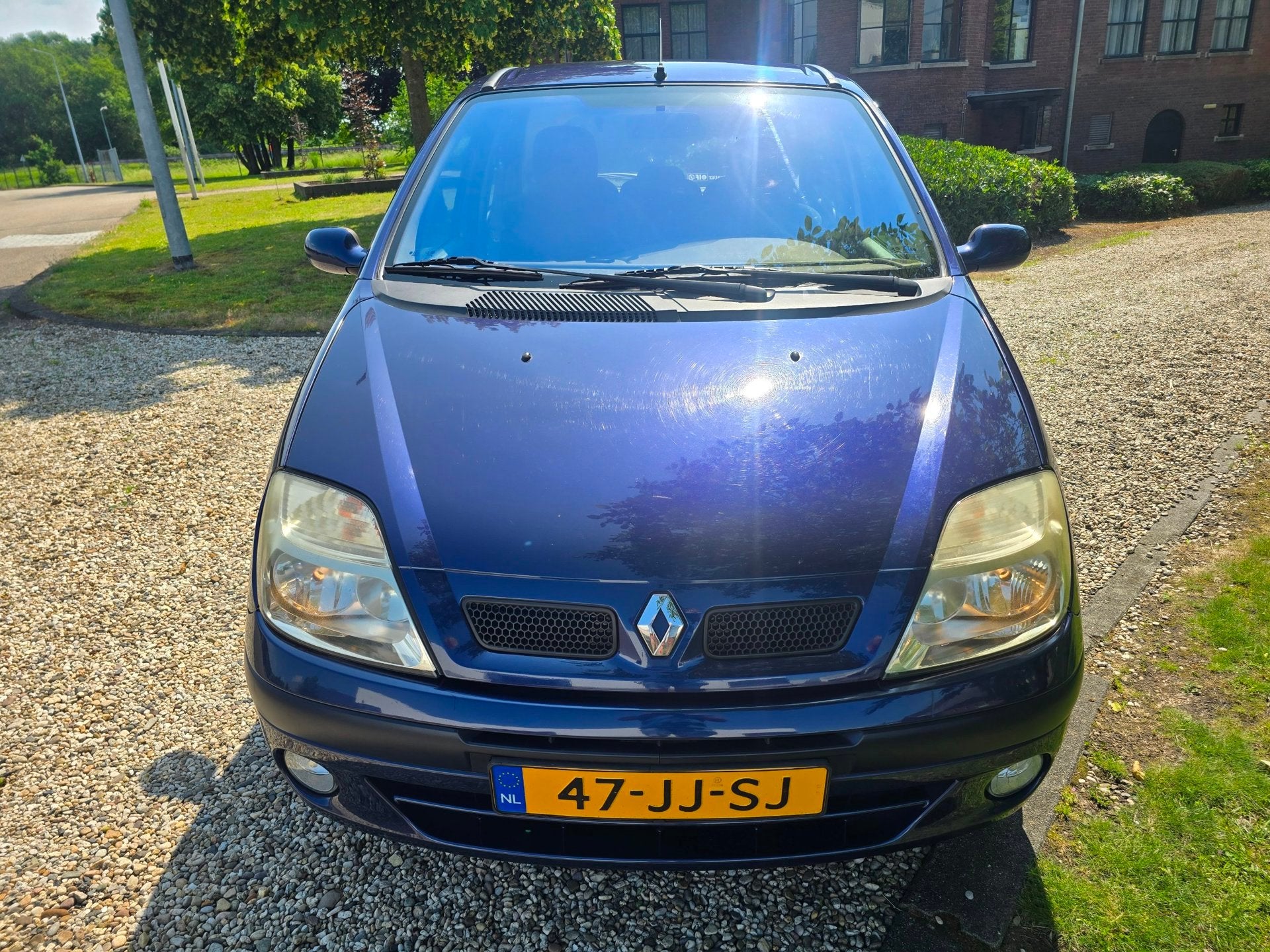 Renault Scénic 1.8-16V Expression Sport, Auto's, Renault, 1350 kg, Gebruikt, 4 cilinders, Blauw